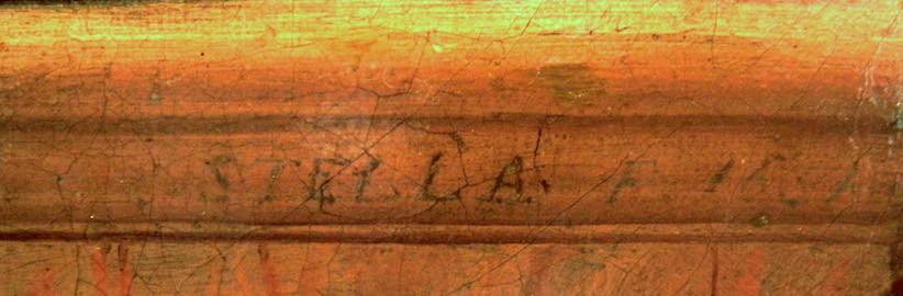 Jacques Stella Vierge bouillie 1651 signature